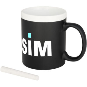 Chalk-write 330 ml ceramic mug