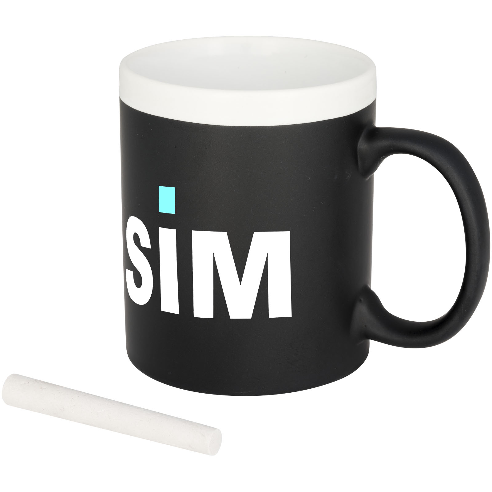 Chalk-write 330 ml ceramic mug