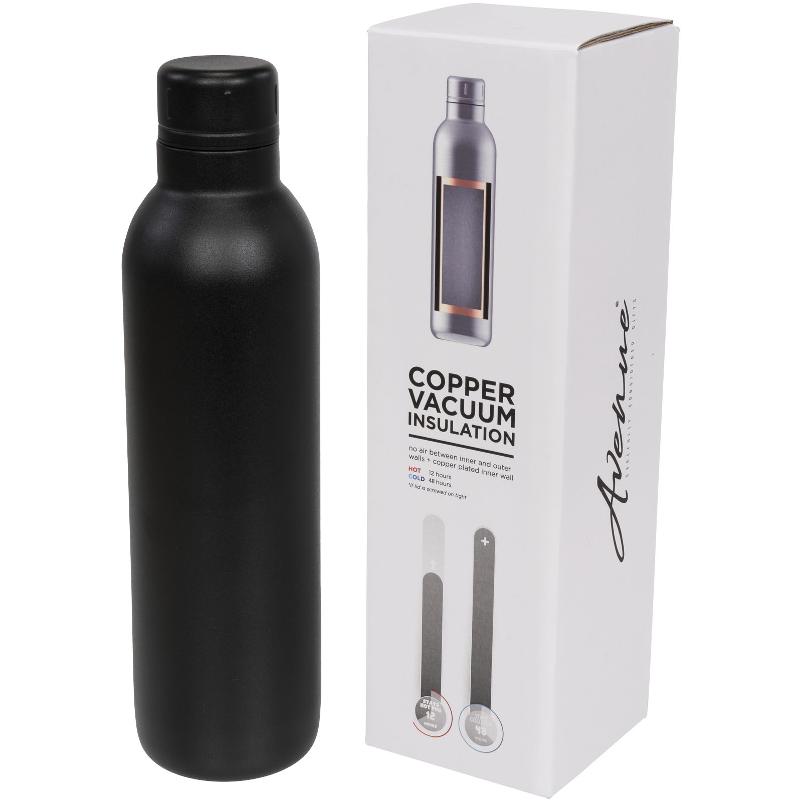 Odin 510 ml copper vacuum insulated water bottle