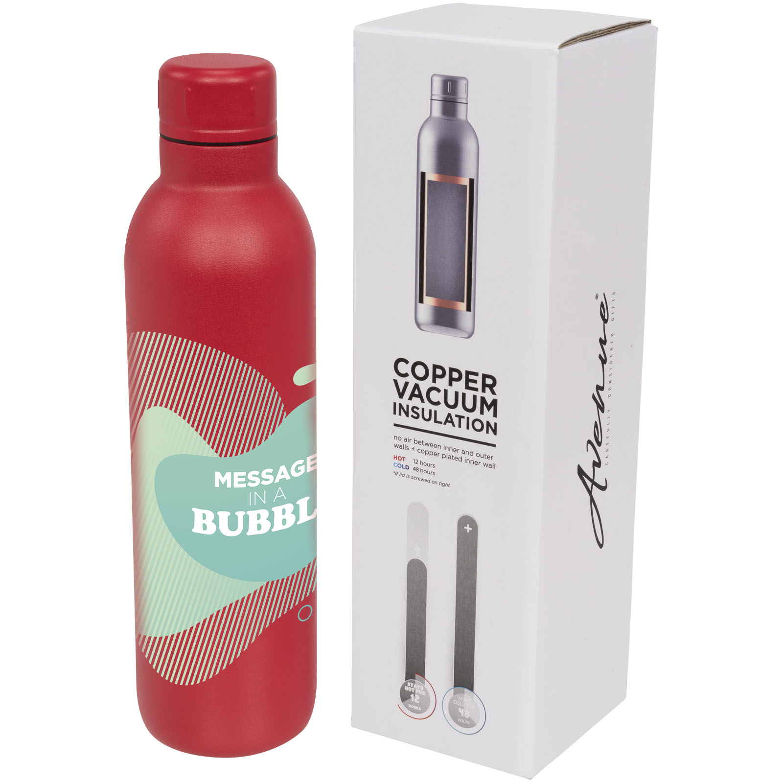 Odin 510 ml copper vacuum insulated water bottle