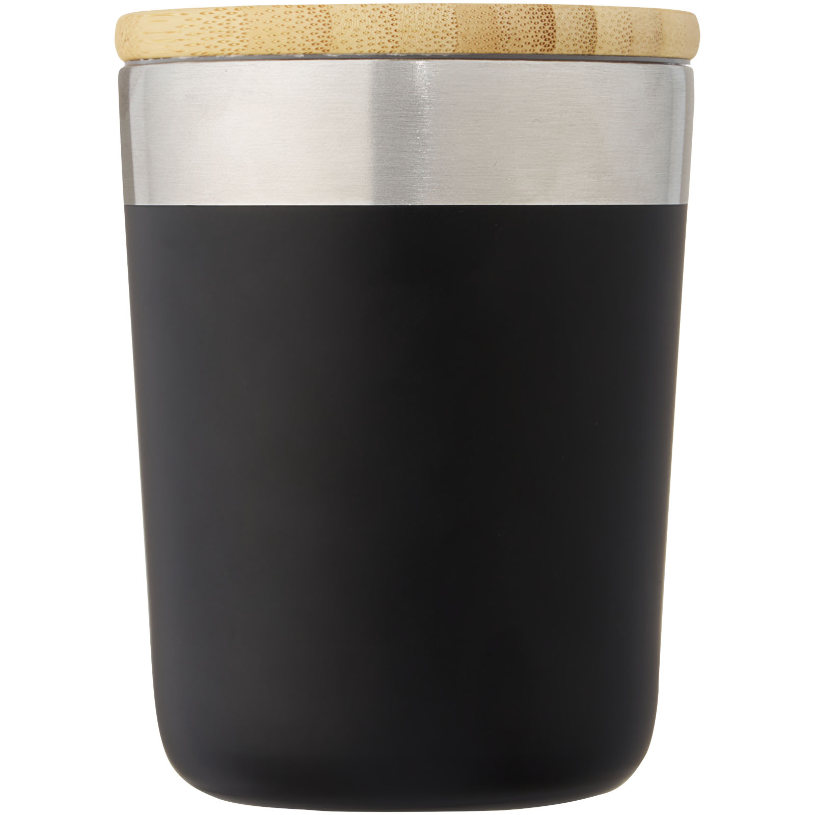 Lagan 330 ml copper vacuum insulated stainless steel tumbler with bamboo lid