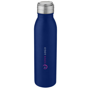 Harper 700 ml stainless steel water bottle with metal loop
