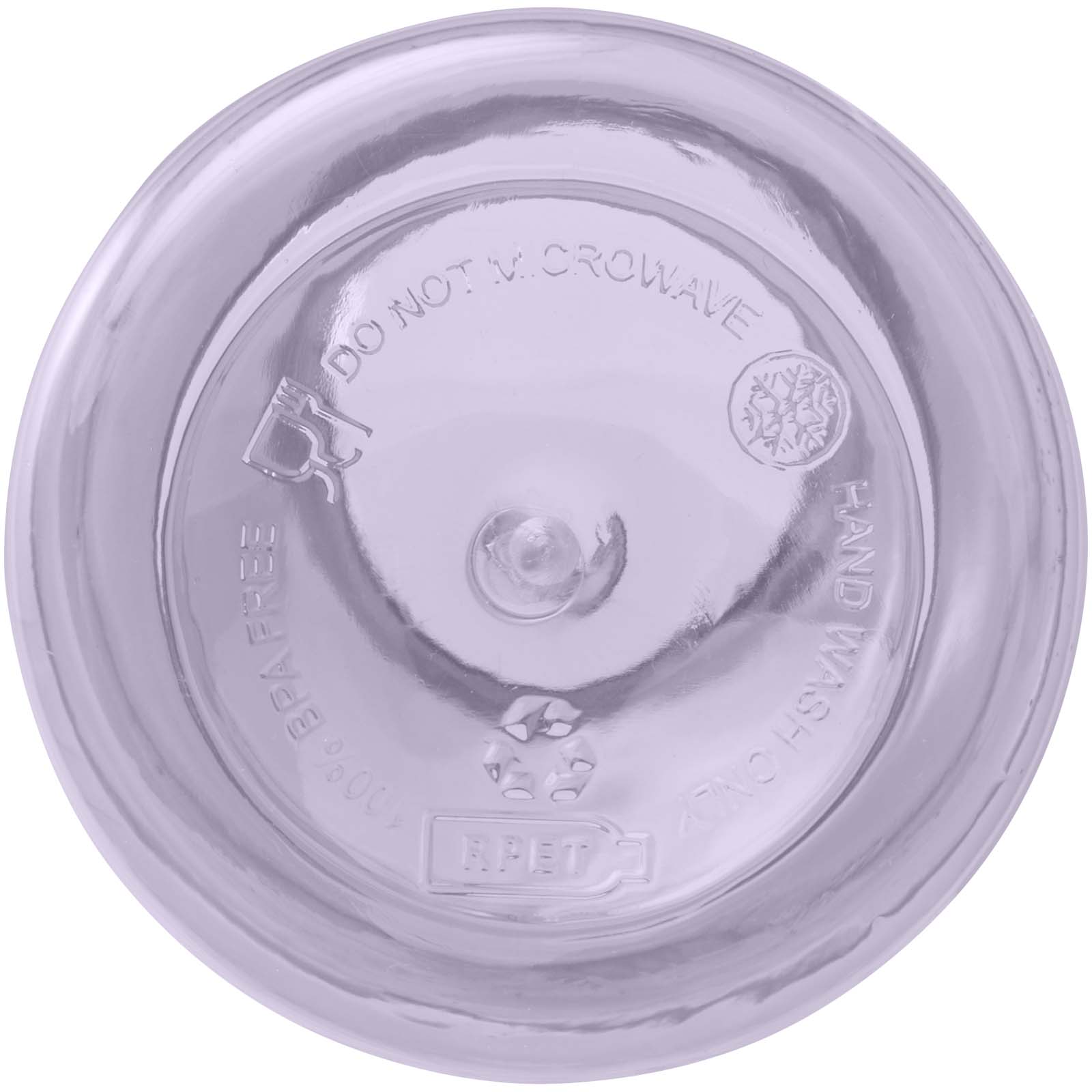 Oregon 400 ml RCS certified recycled plastic water bottle with carabiner