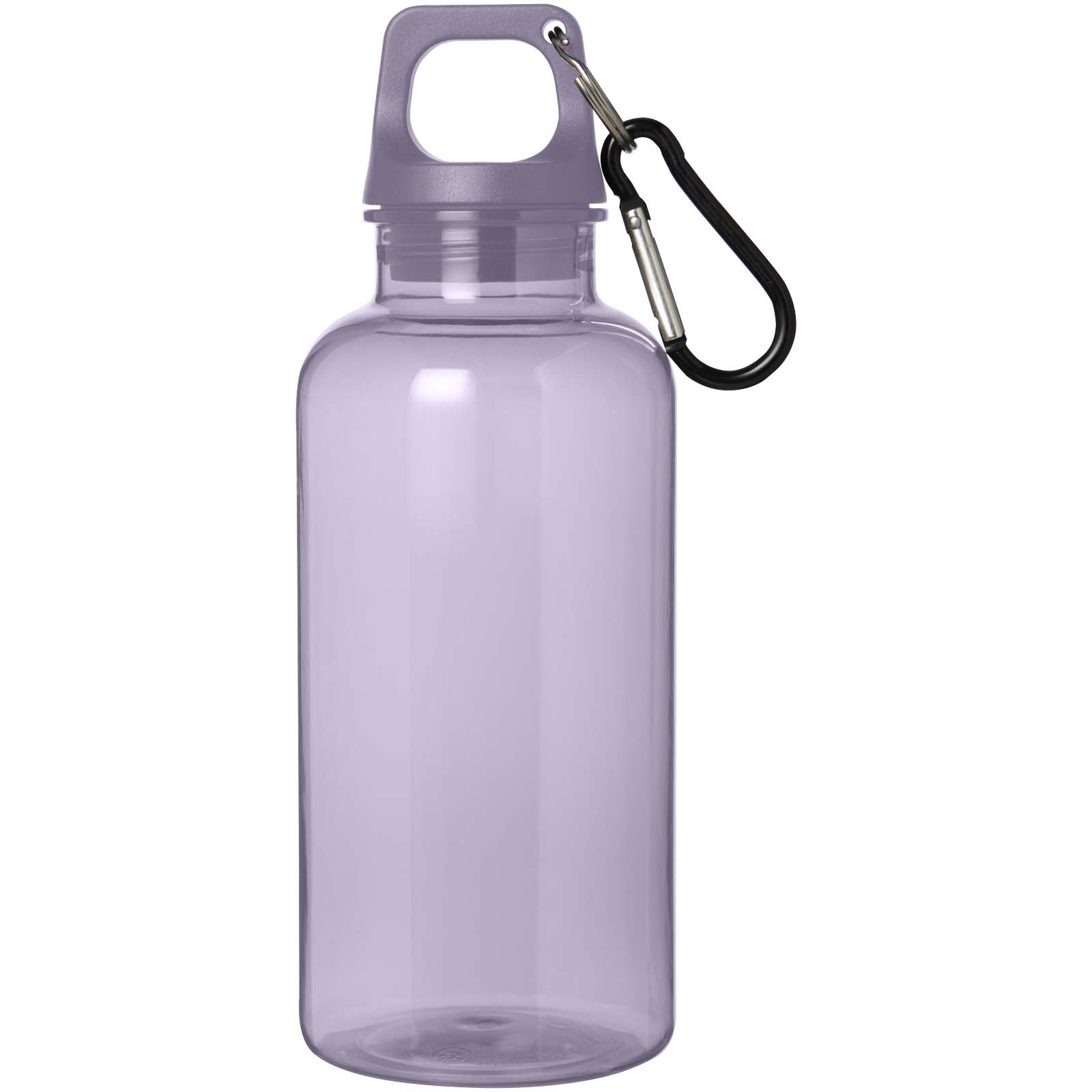 Oregon 400 ml RCS certified recycled plastic water bottle with carabiner