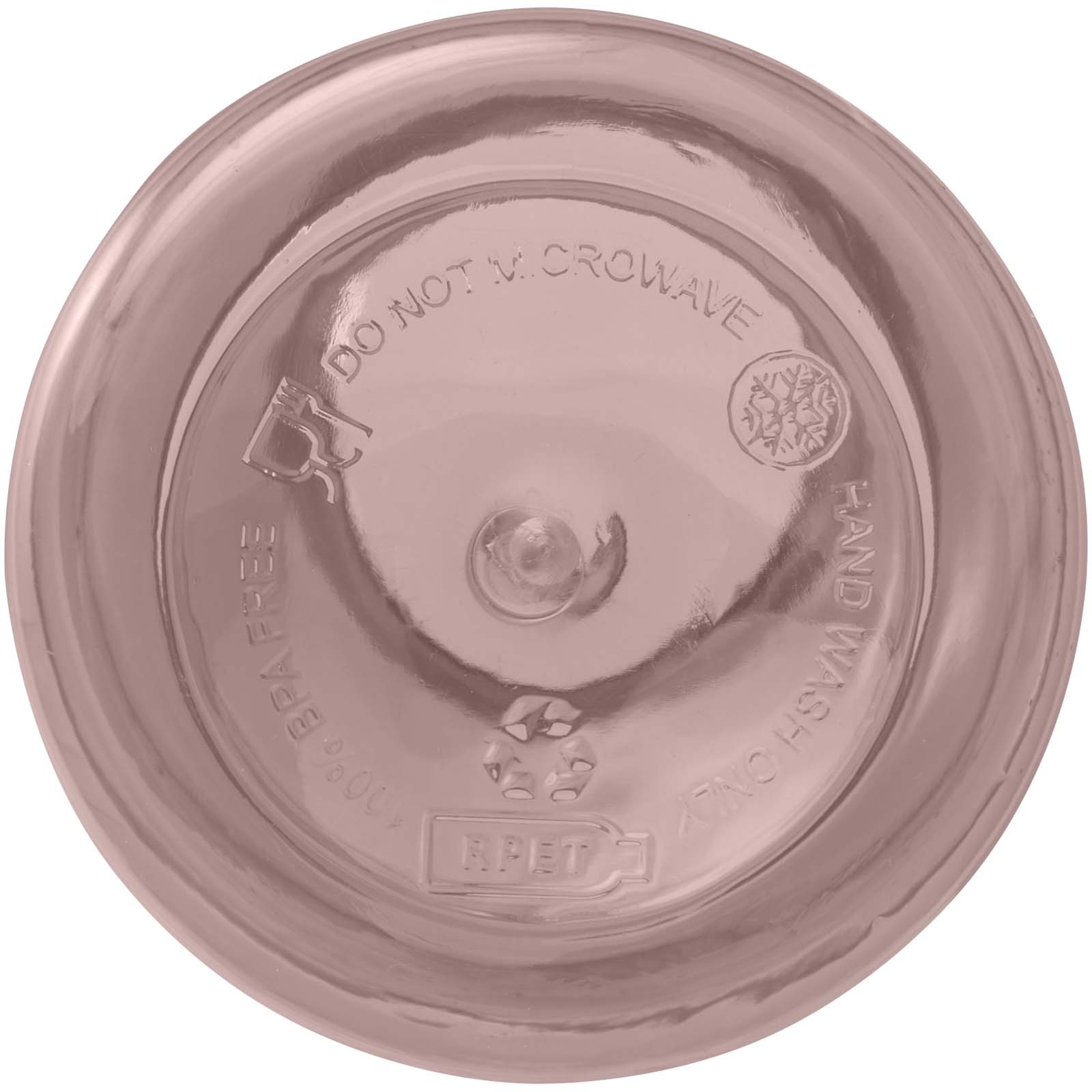 Oregon 400 ml RCS certified recycled plastic water bottle with carabiner