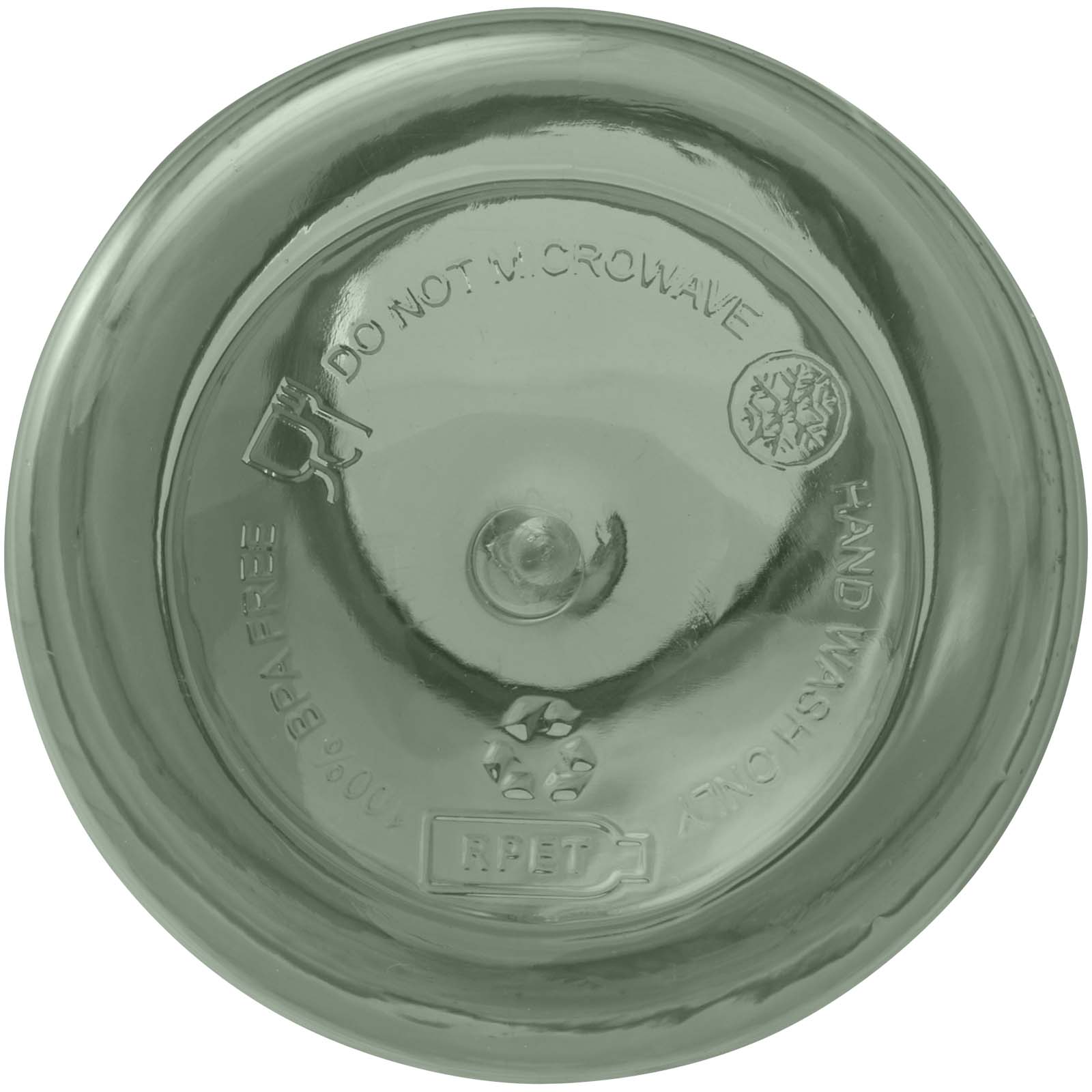Oregon 400 ml RCS certified recycled plastic water bottle with carabiner