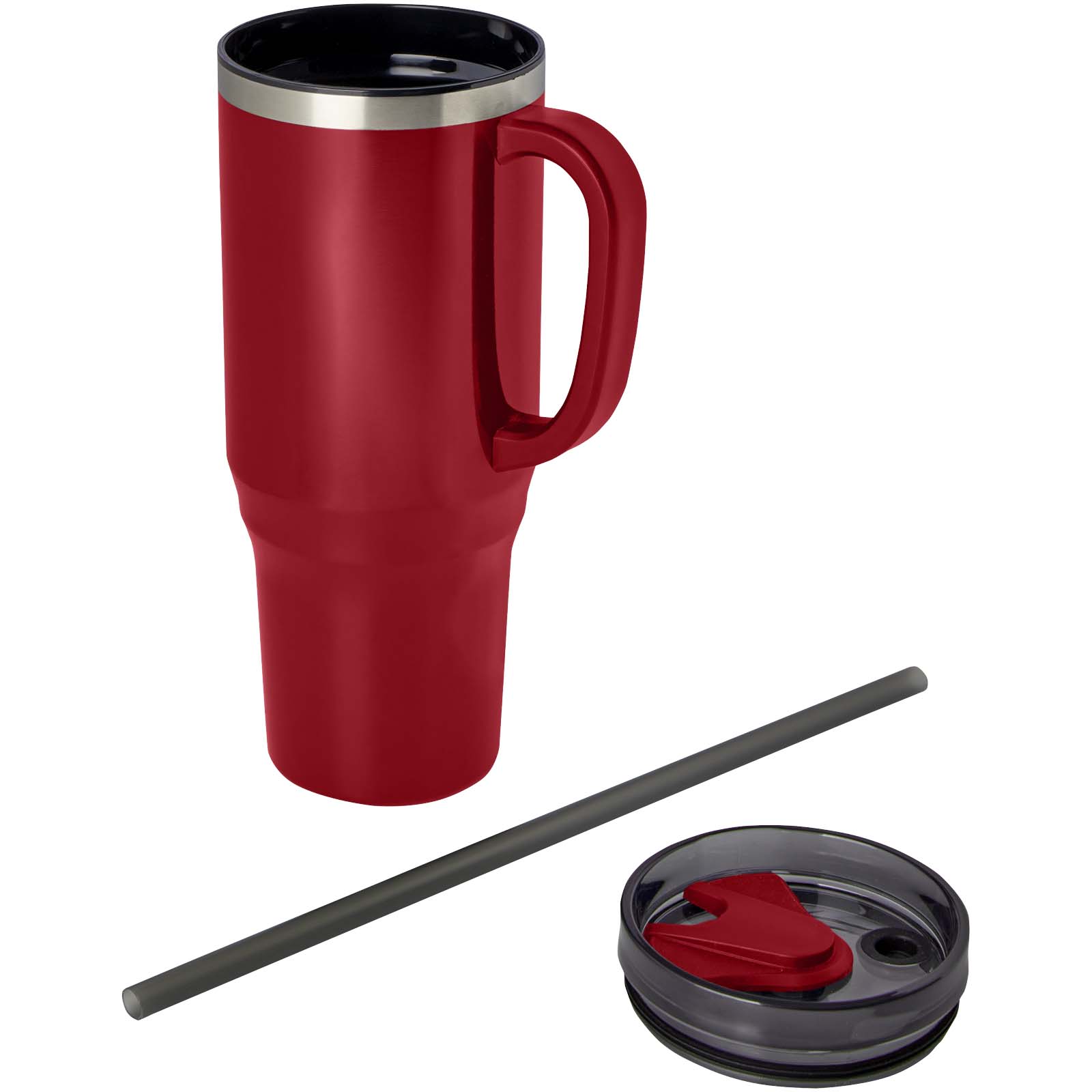 Melbourne 1200 ml RCS certified insulated tumbler with straw