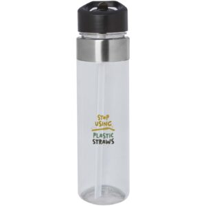Dylan 650 ml Tritan water bottle with flip spout lid