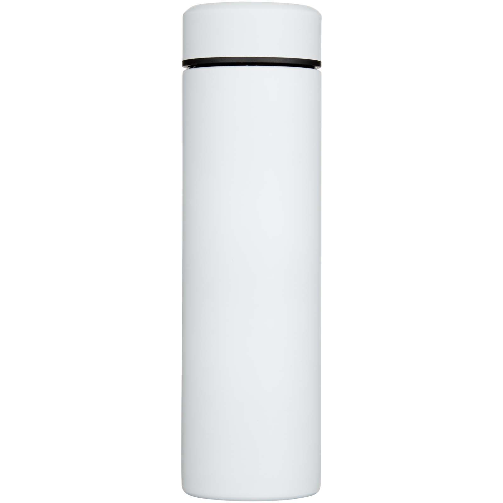 Taylor 450 ml double wall stainless steel flask with tea strainer
