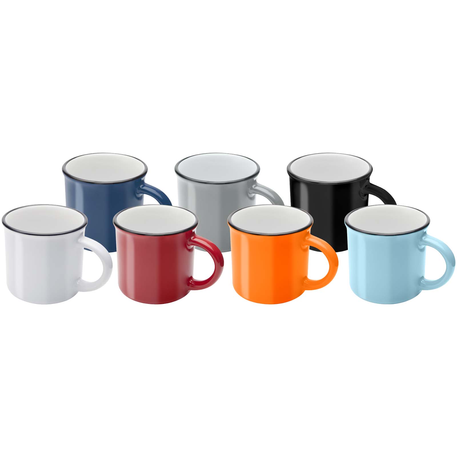 Bari 240 ml ceramic mug with glossy finish