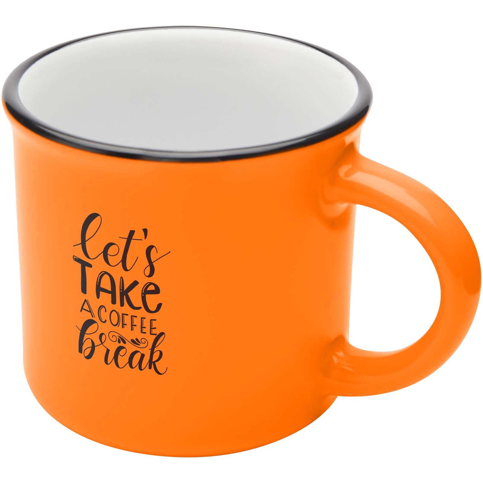 Bari 240 ml ceramic mug with glossy finish