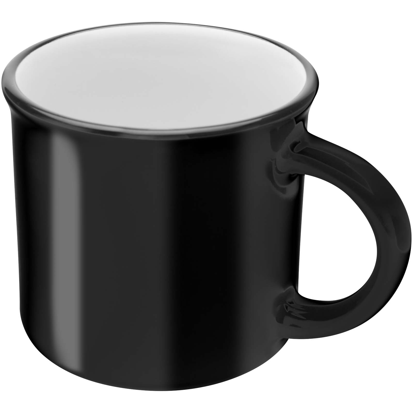 Bari 240 ml ceramic mug with glossy finish