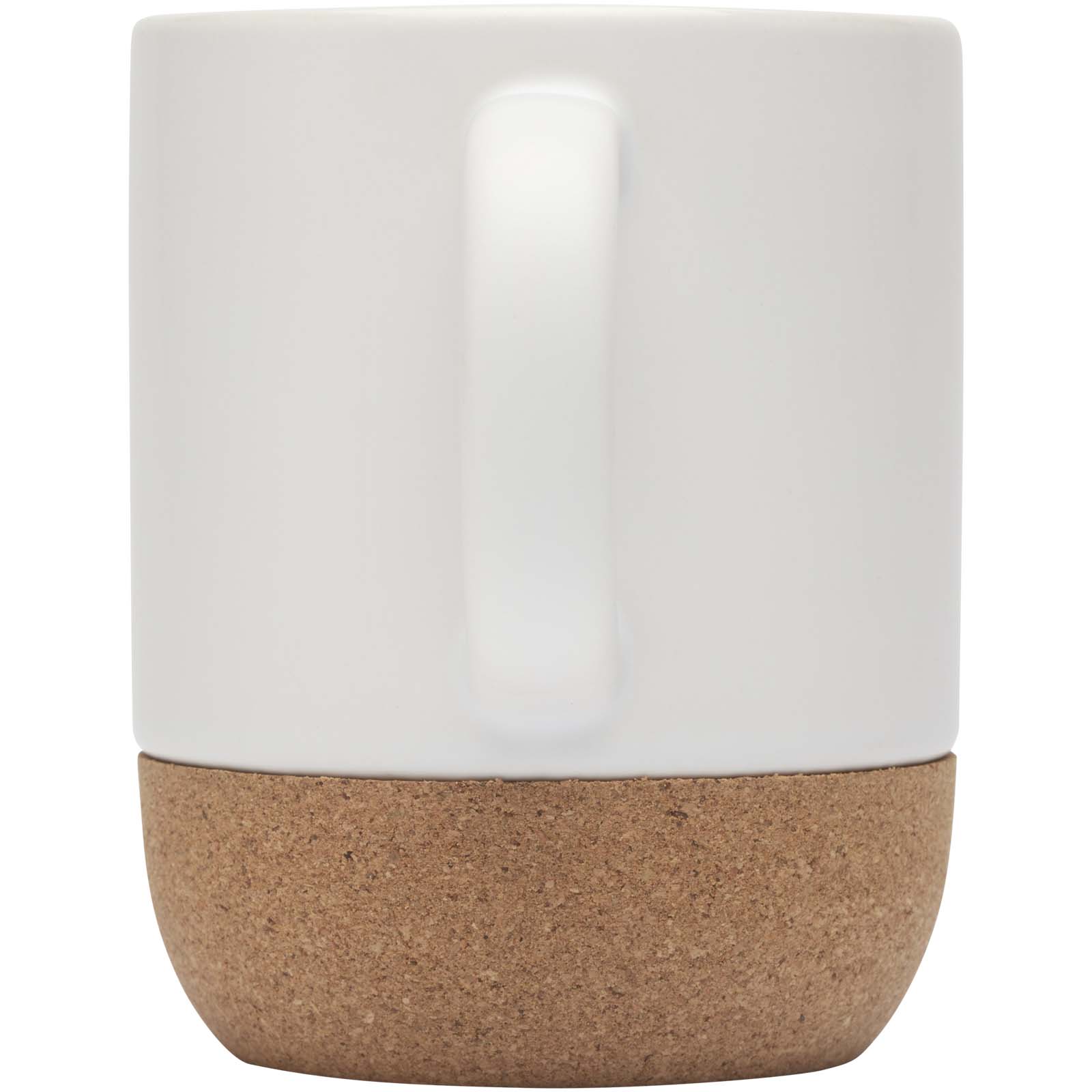 Billie 300 ml ceramic mug with cork details and matt finish
