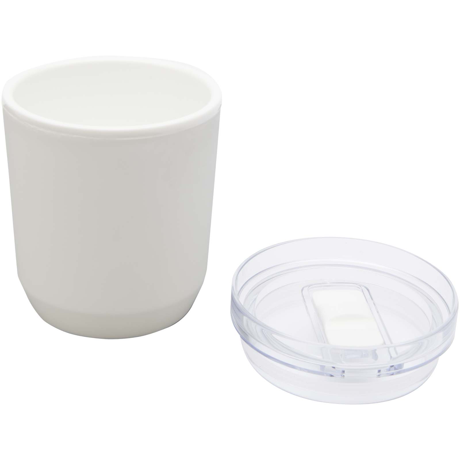 Hudson 180 ml recycled plastic double-wall tumbler