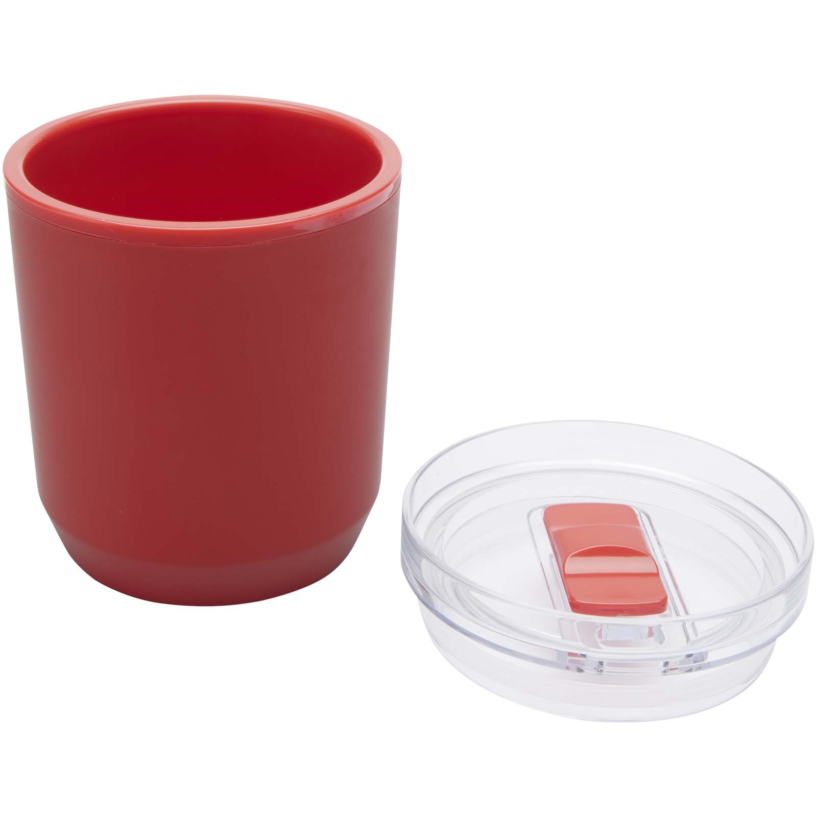 Hudson 180 ml recycled plastic double-wall tumbler