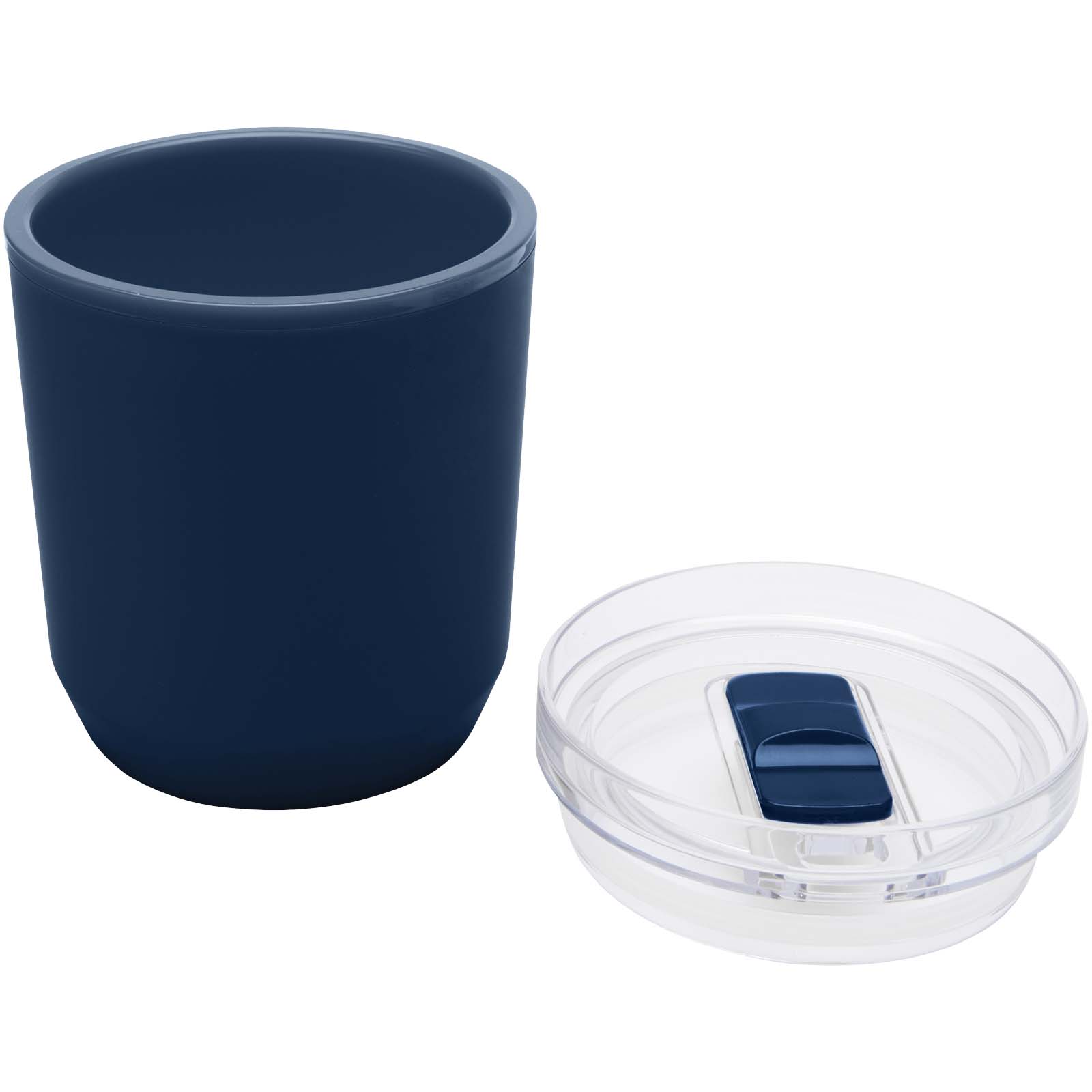 Hudson 180 ml recycled plastic double-wall tumbler