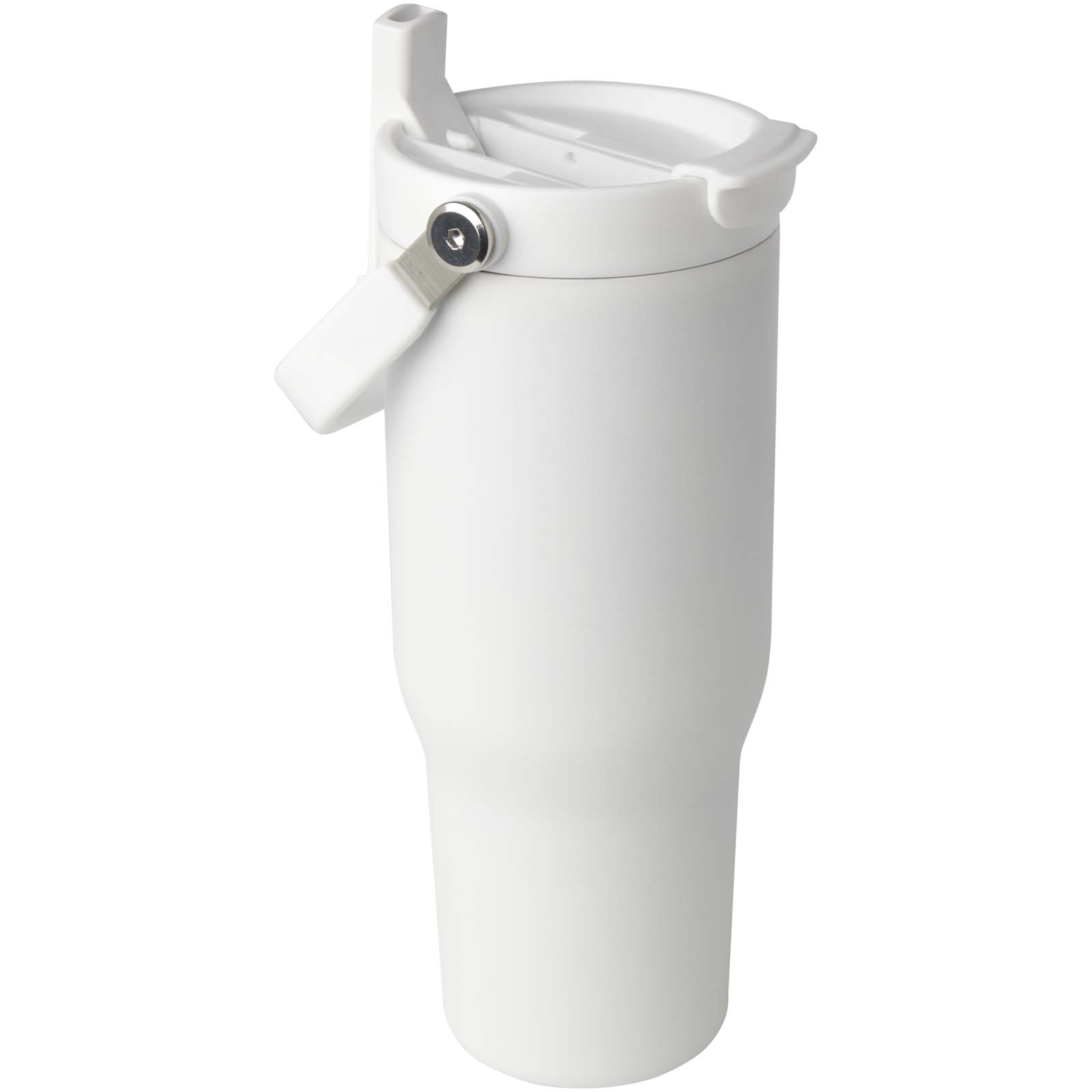 Bronx 900 ml RCS recycled stainless steel copper vacuum insulated tumbler with dual function lid