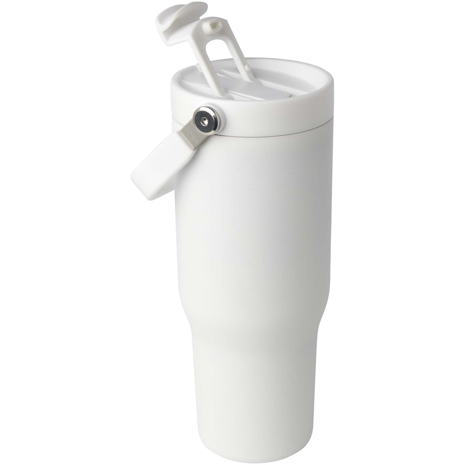 Bronx 900 ml RCS recycled stainless steel copper vacuum insulated tumbler with dual function lid