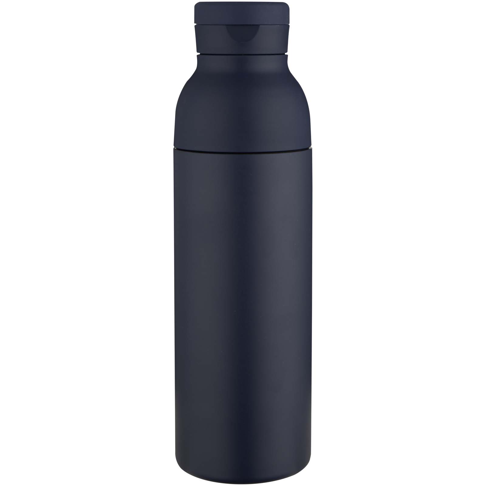 Illuminate 650 ml RCS recycled double wall stainless steel water bottle with 3-piece lid set