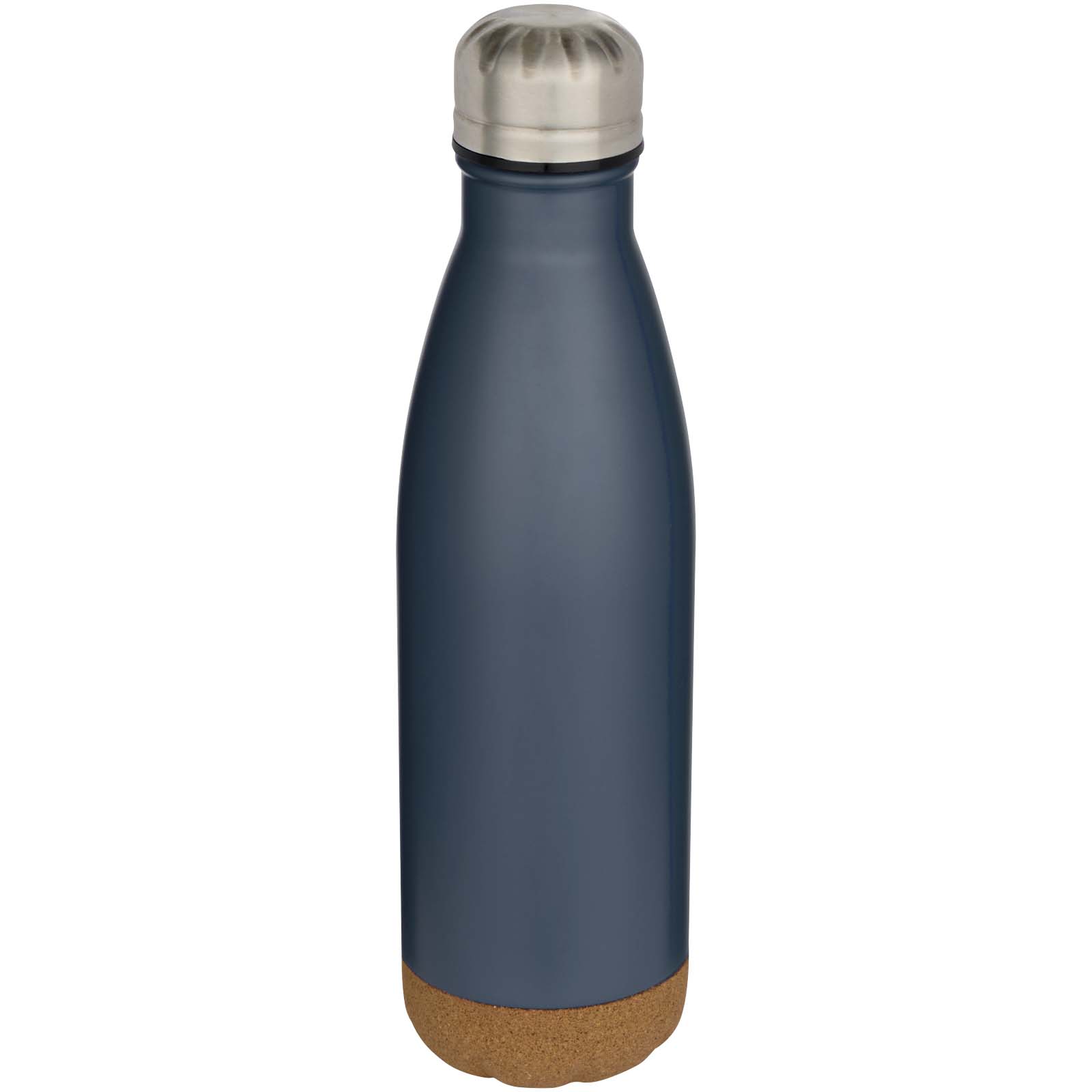 Cove 500 ml double wall vacuum insulated stainless steel water bottle with cork details