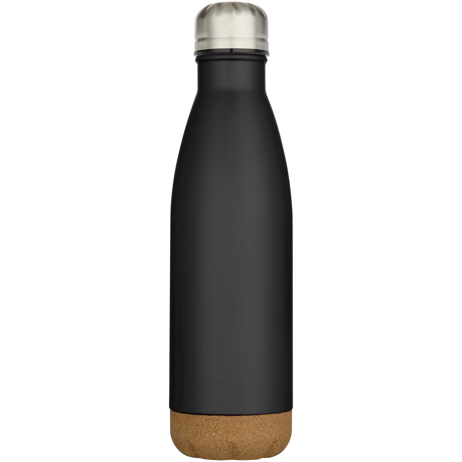 Cove 500 ml double wall vacuum insulated stainless steel water bottle with cork details