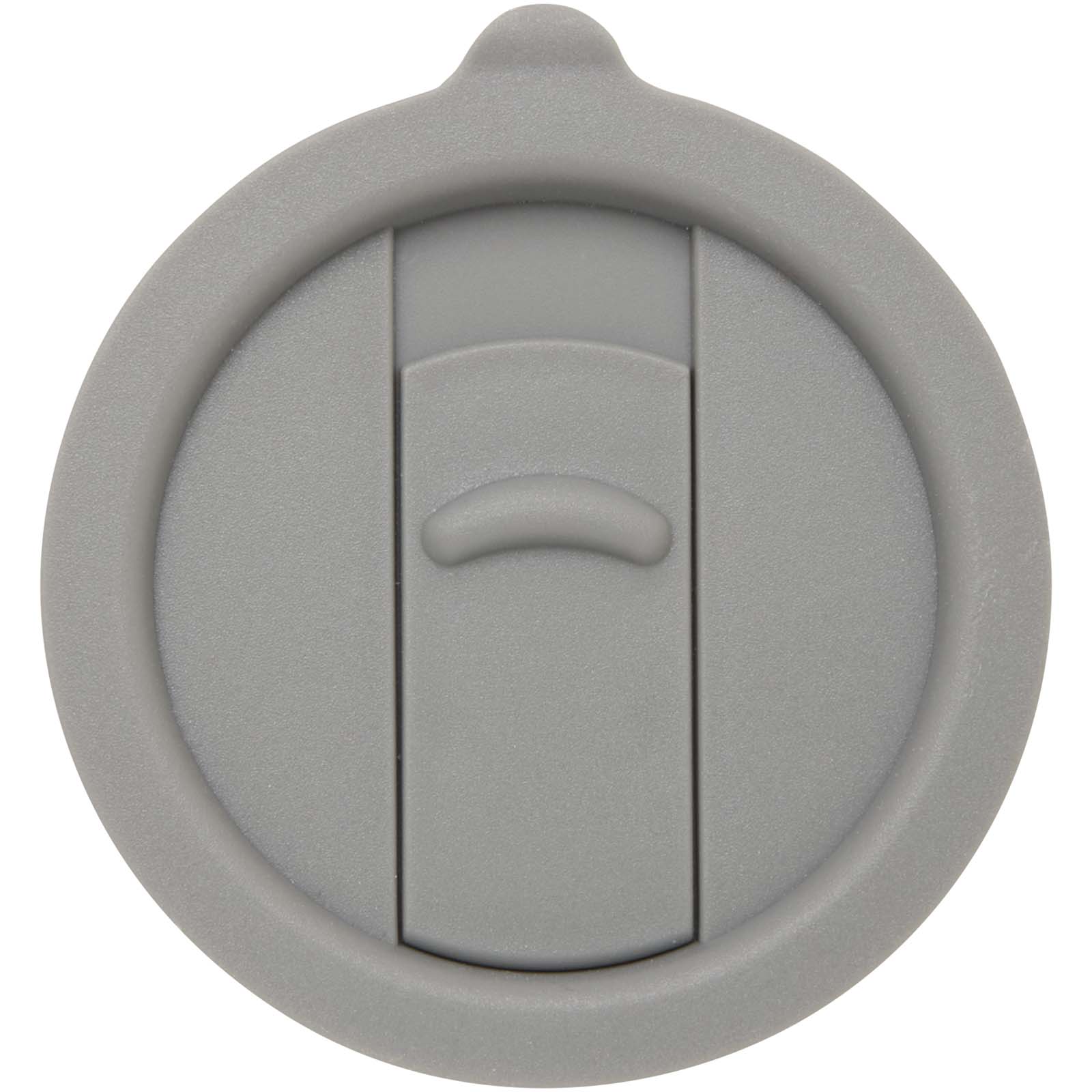 Carter 450 ml ceramic mug with plastic lid