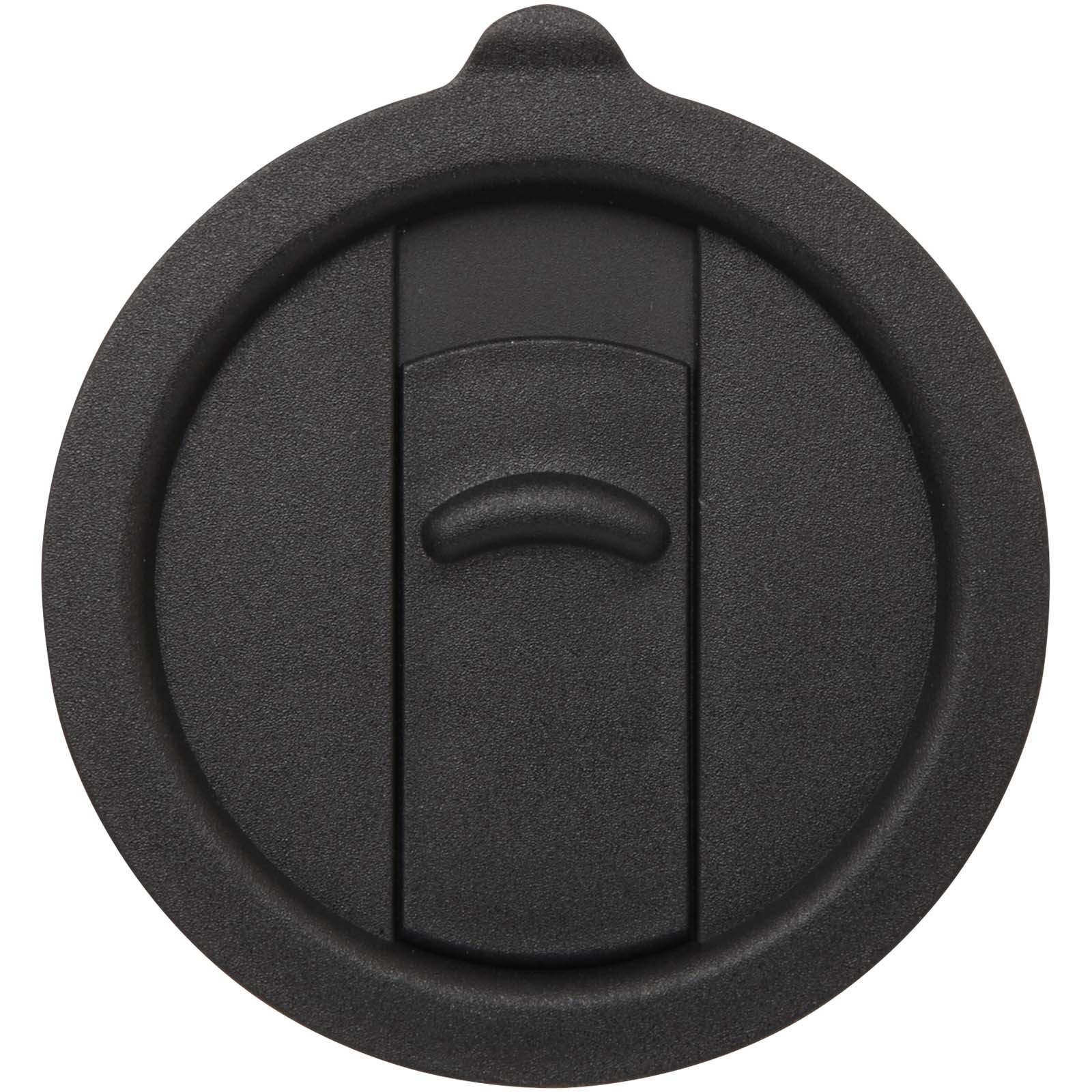 Carter 450 ml ceramic mug with plastic lid