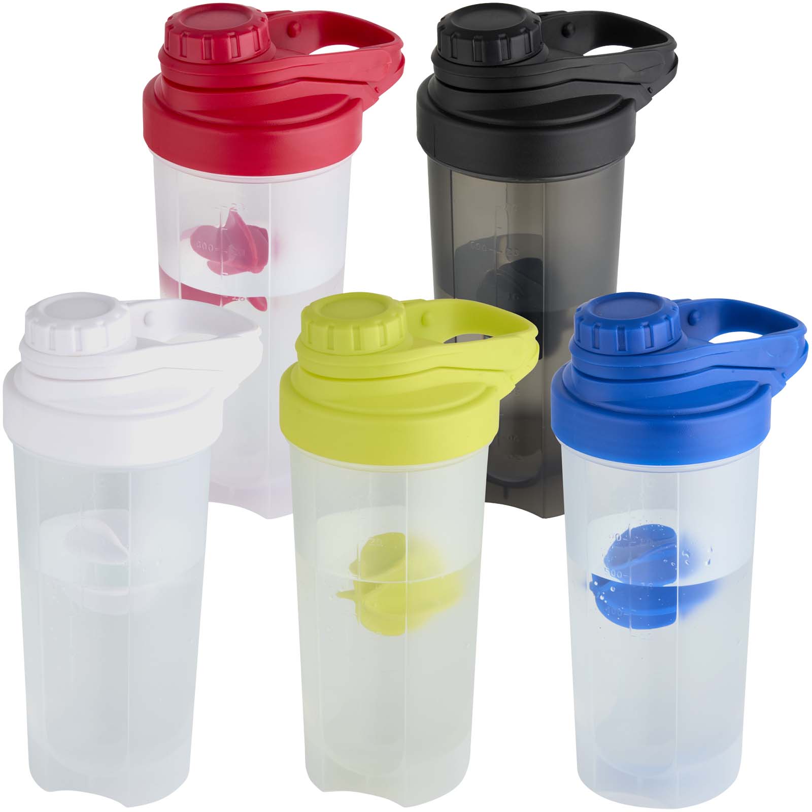 Forza 700 ml sport bottle with shaker ball