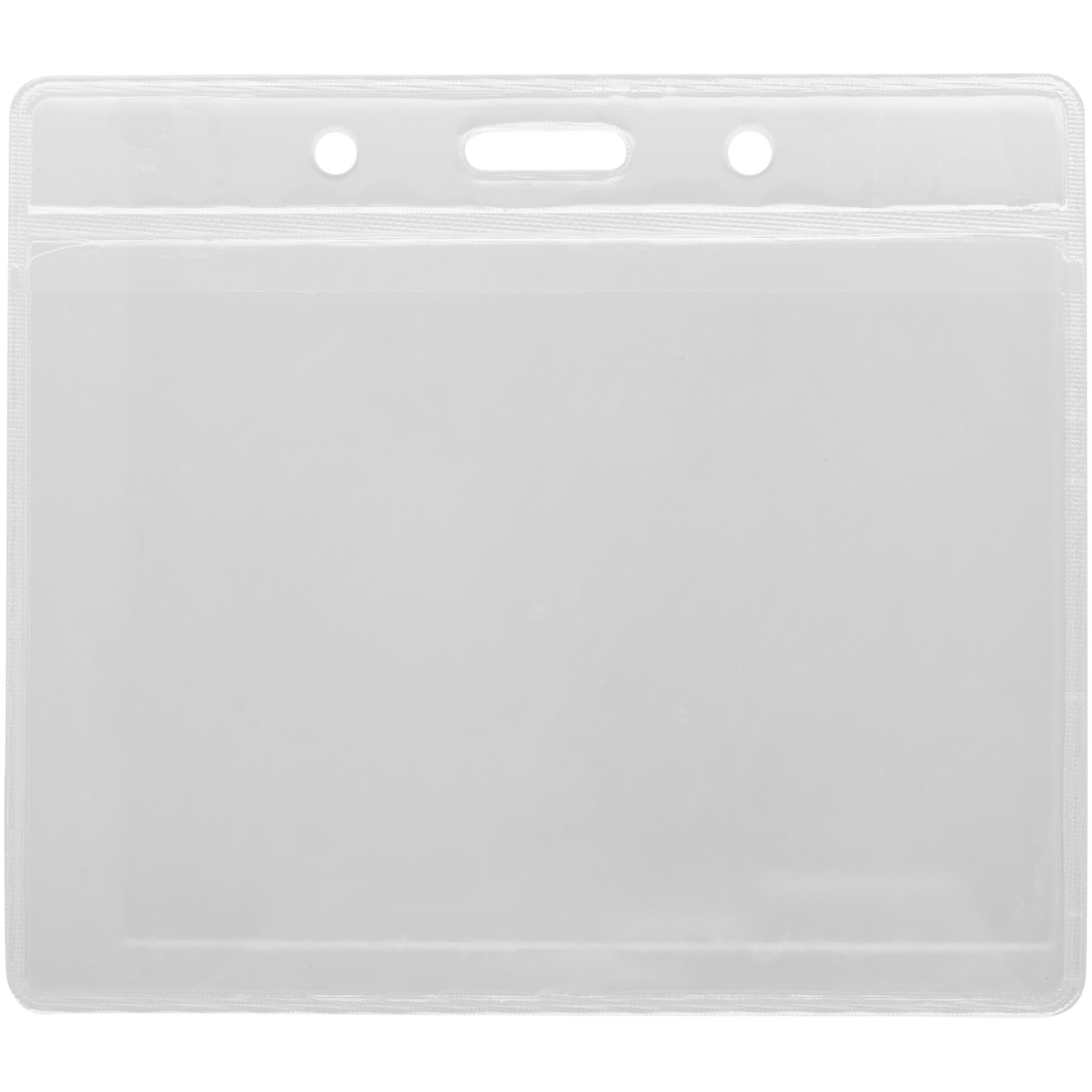 Serge transparent badge holder