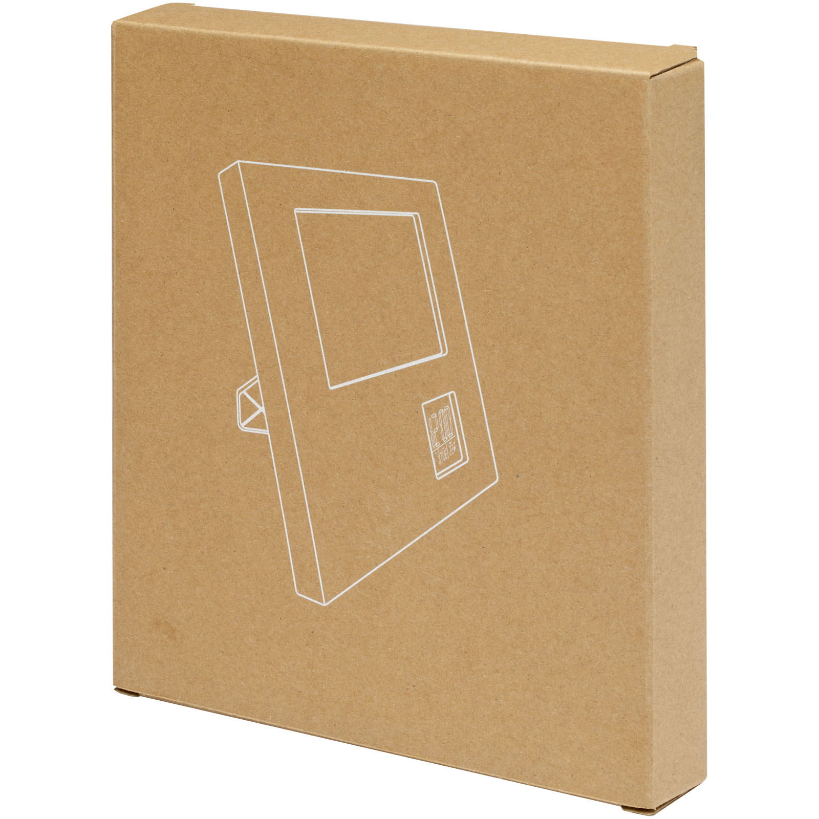 Sasa bamboo photo frame with thermometer