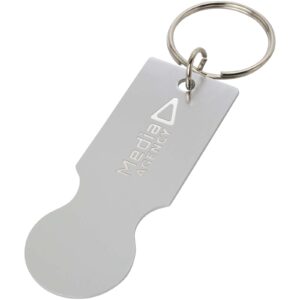 Rhea shopping cart keyring