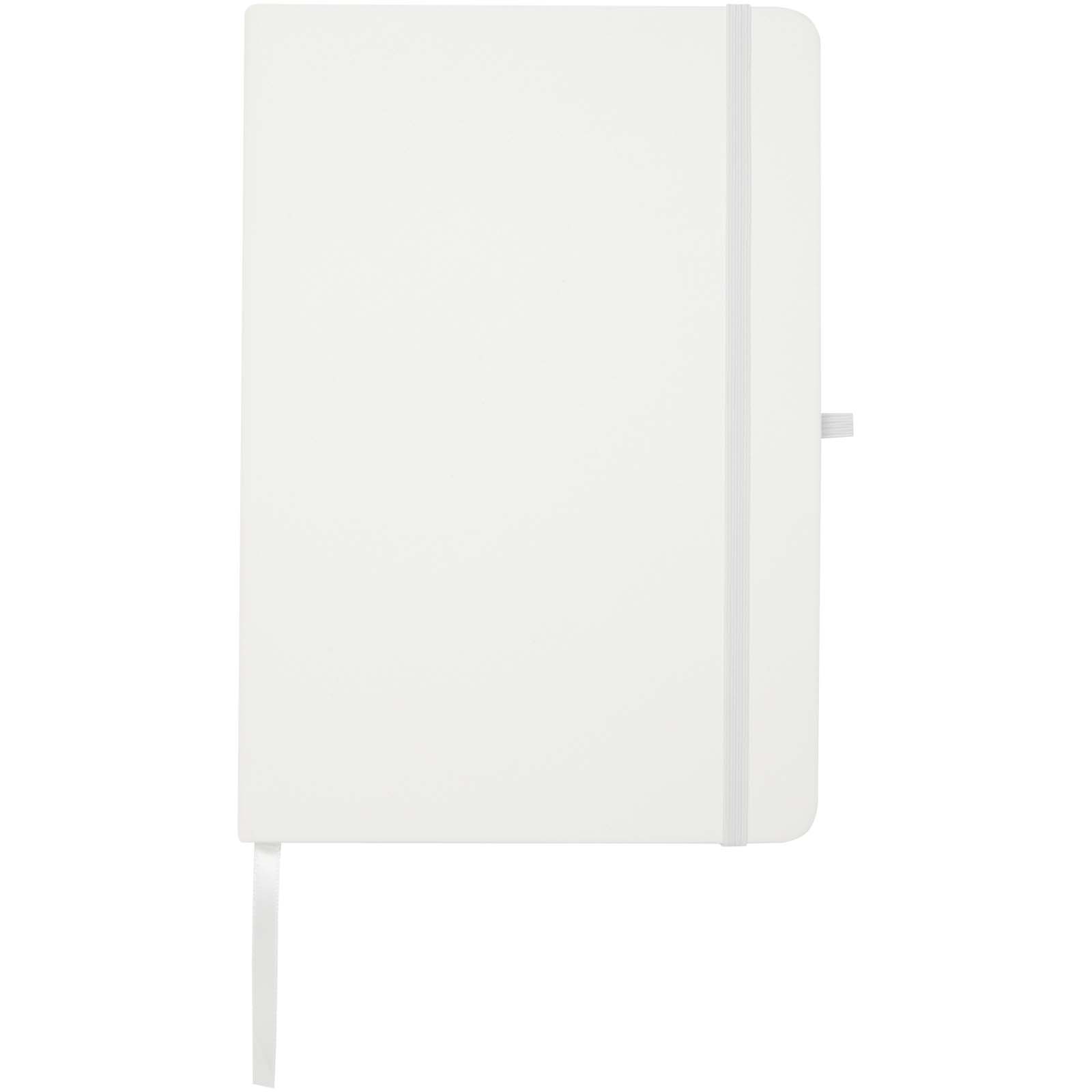 Teak A5 recycled hard cover notebook with lined pages