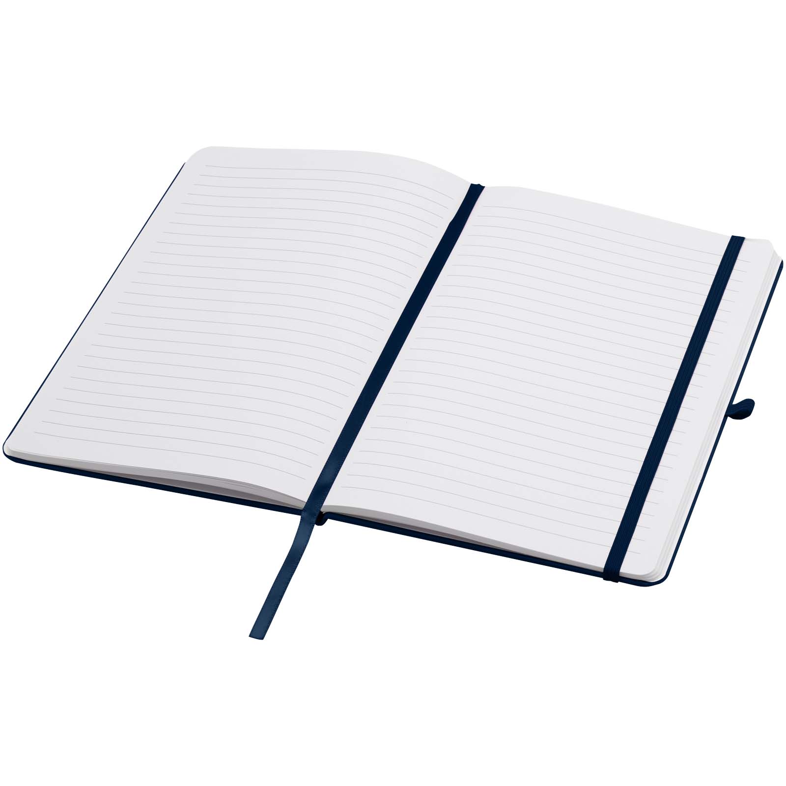 Teak A5 recycled hard cover notebook with lined pages