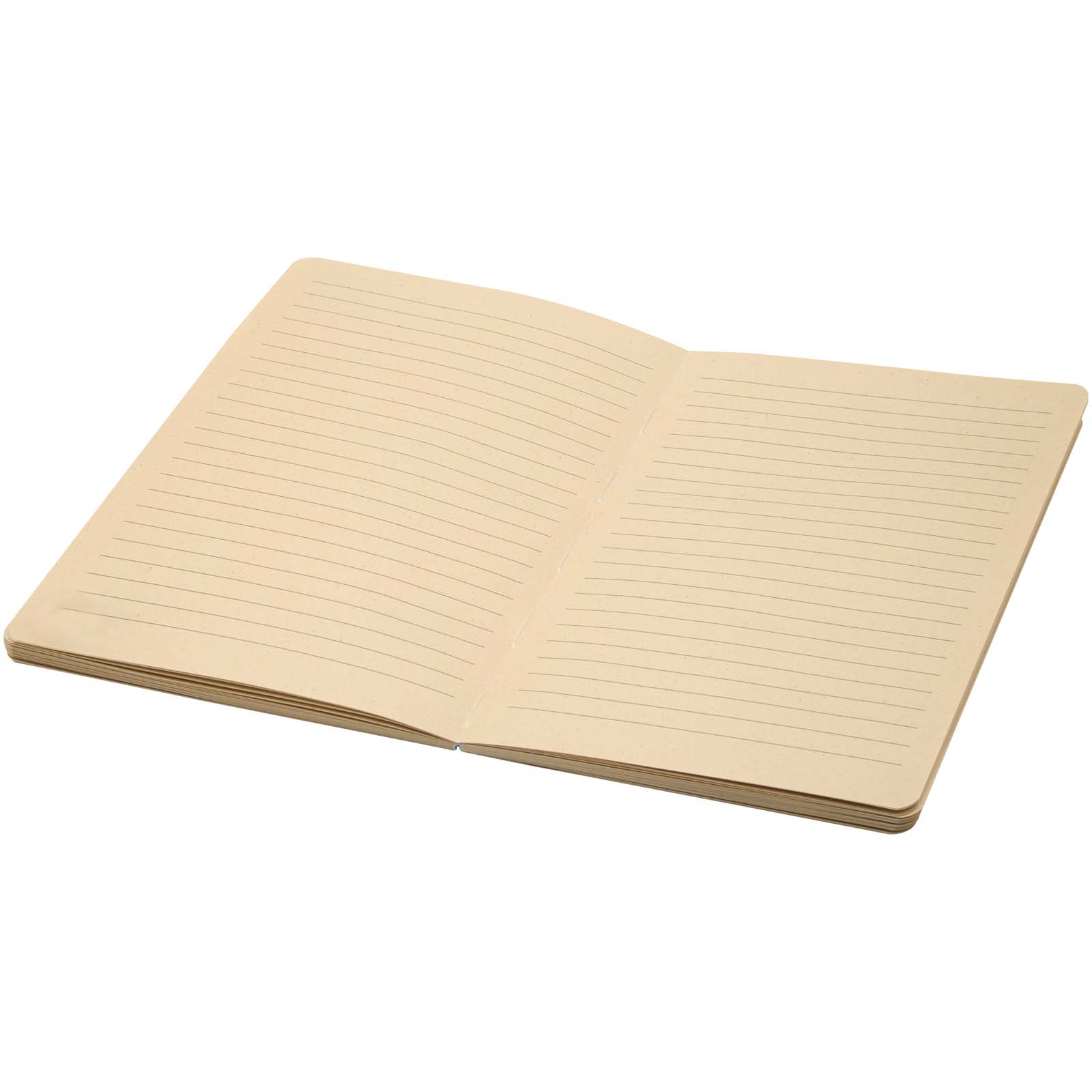 Liliana A5 sugarcane and RPET soft cover notebook