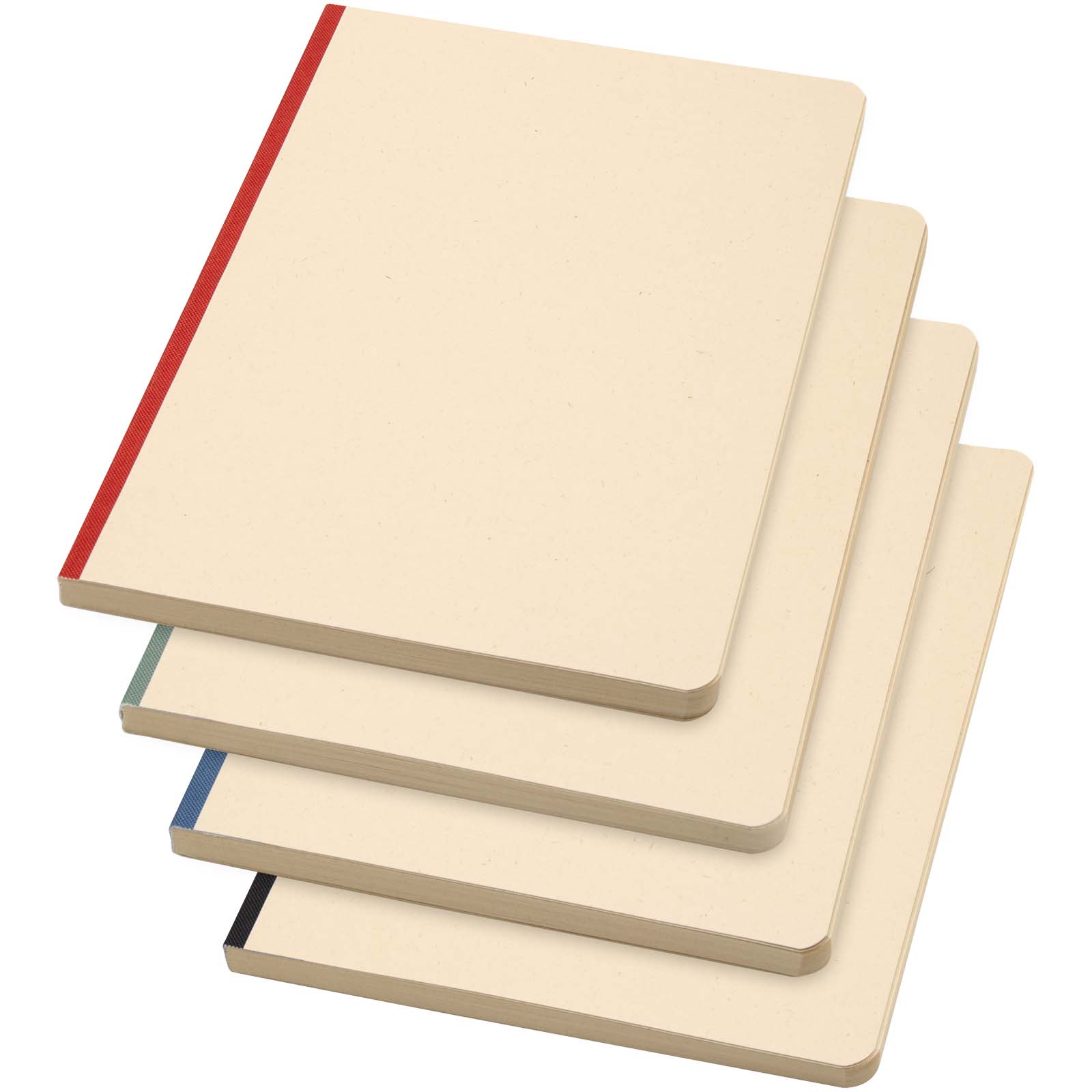 Liliana A5 sugarcane and RPET soft cover notebook