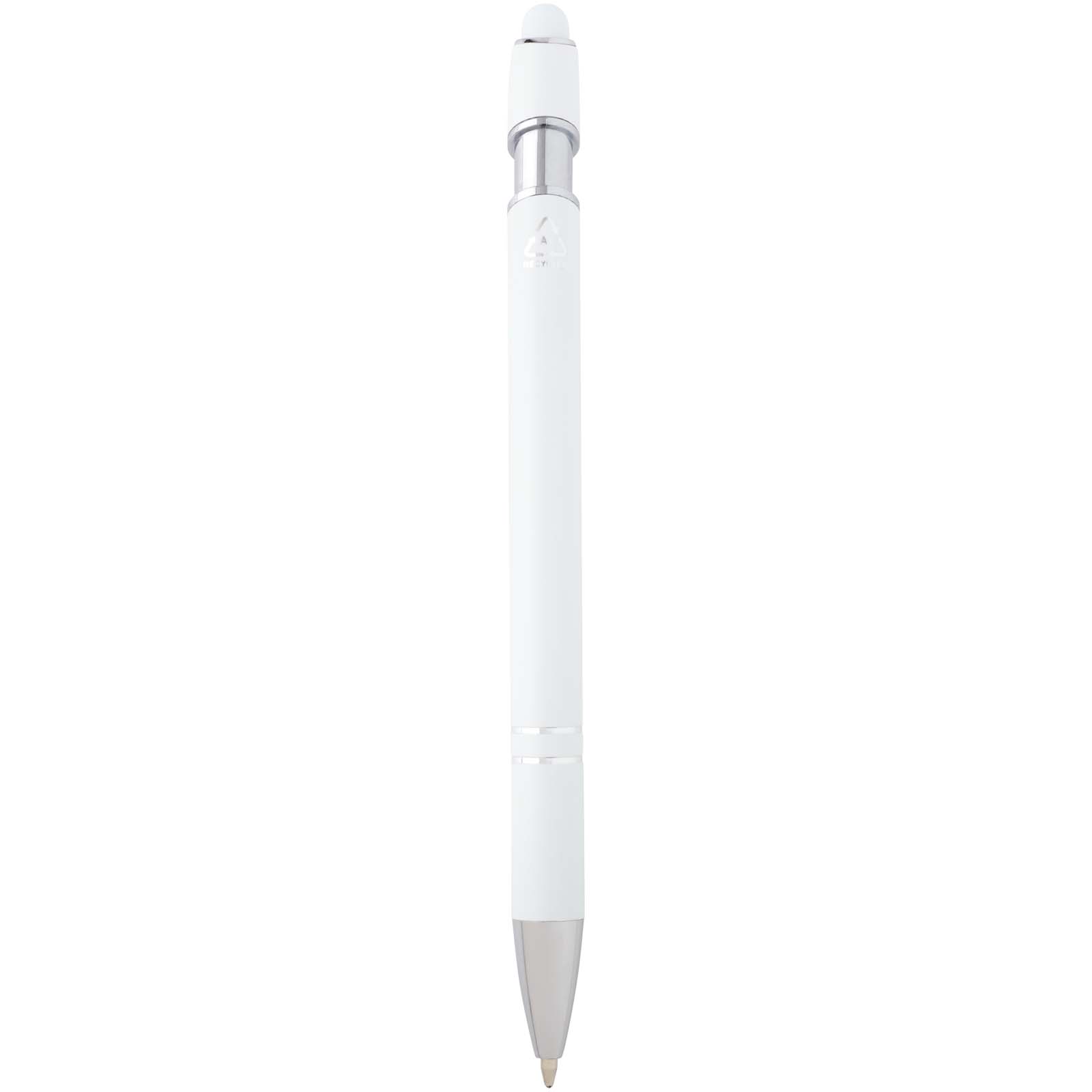 Kish ballpoint pen with silver finish (black ink)