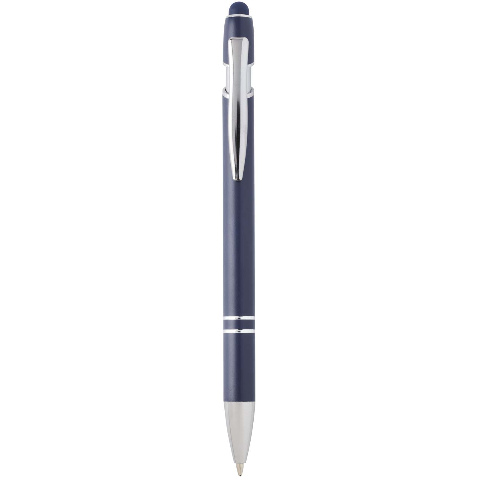 Kish ballpoint pen with silver finish (black ink)