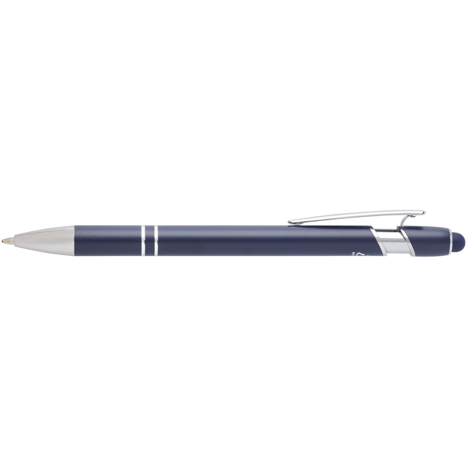 Kish ballpoint pen with silver finish (black ink)