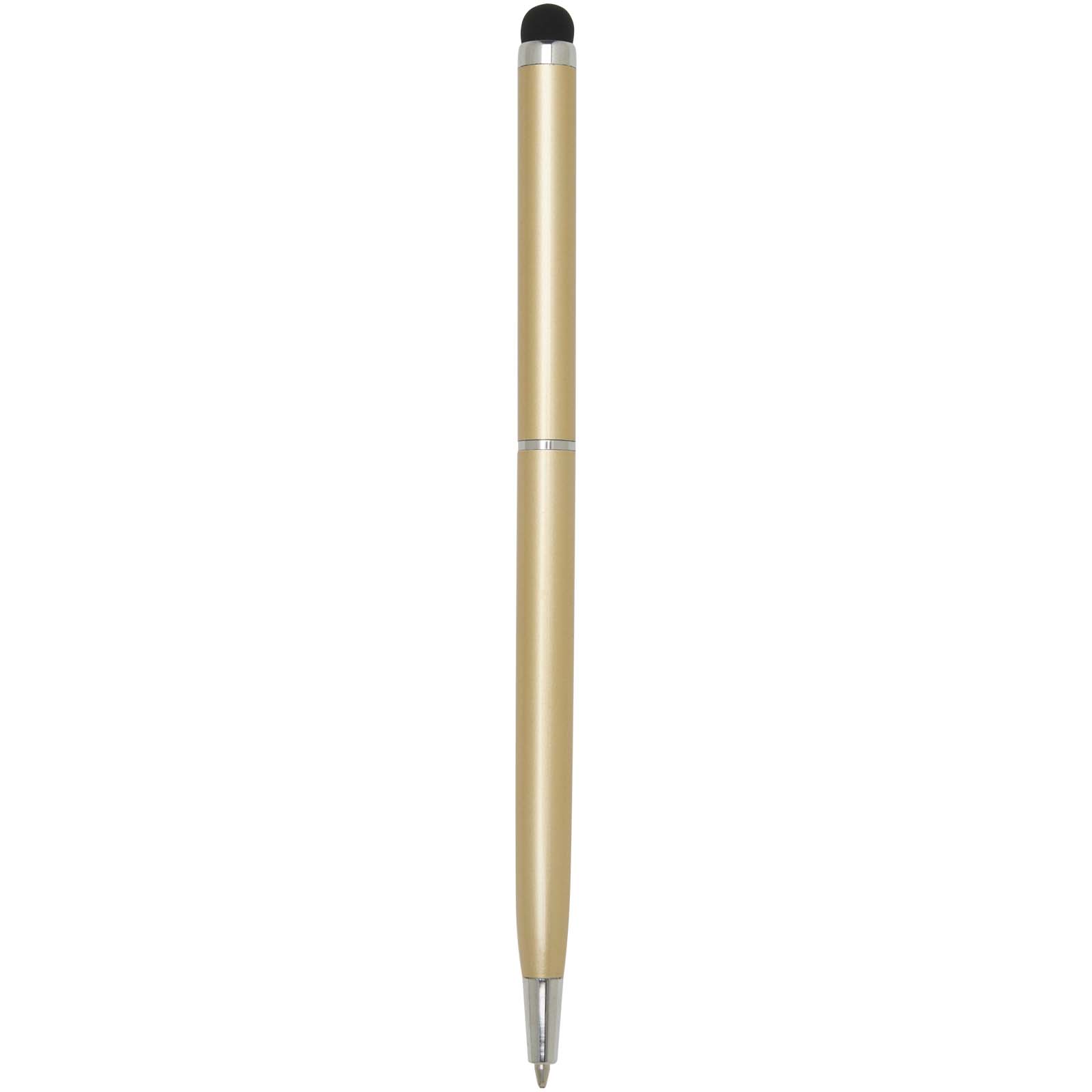 Ore aluminium ballpoint pen with stylus (blue ink)
