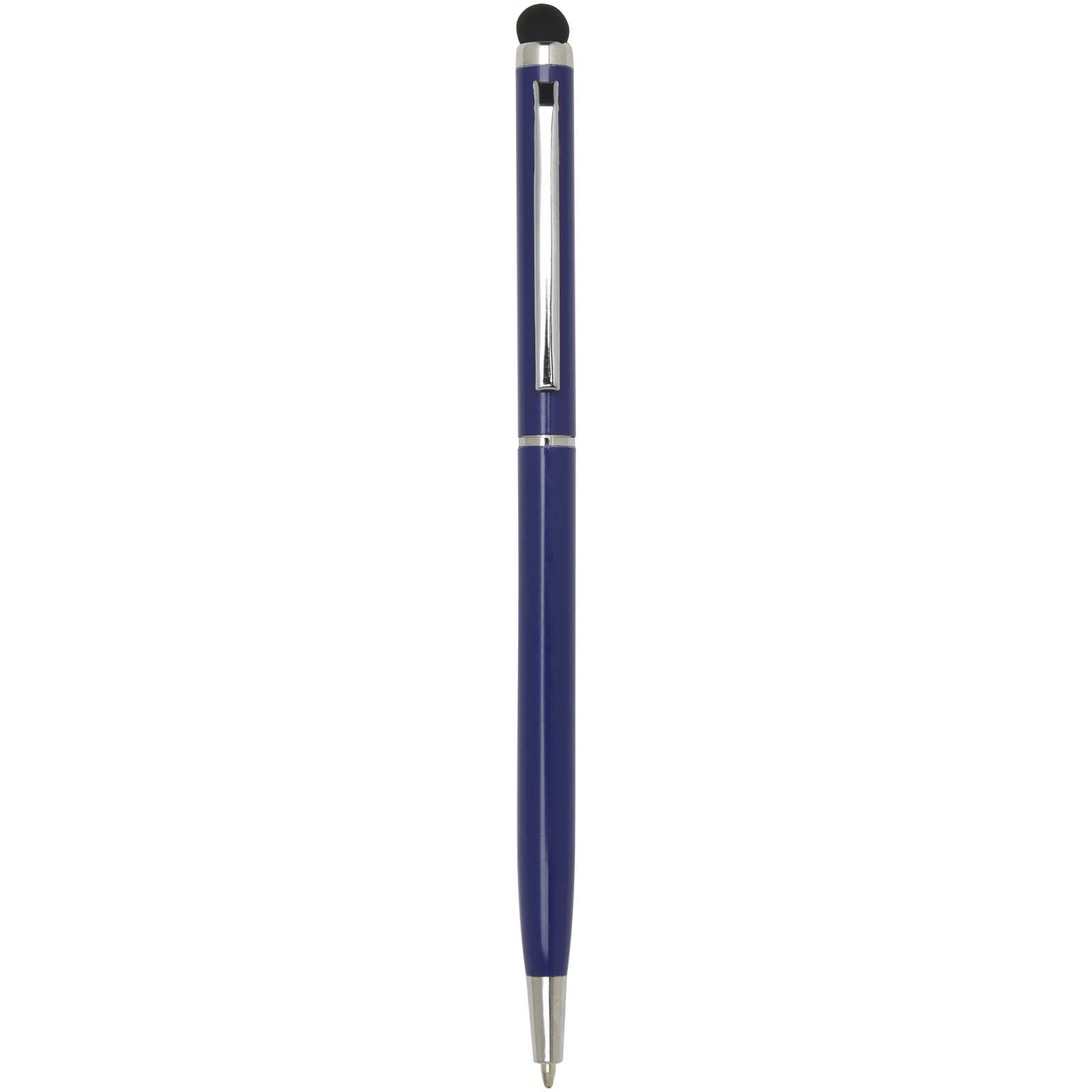 Ore aluminium ballpoint pen with stylus (blue ink)