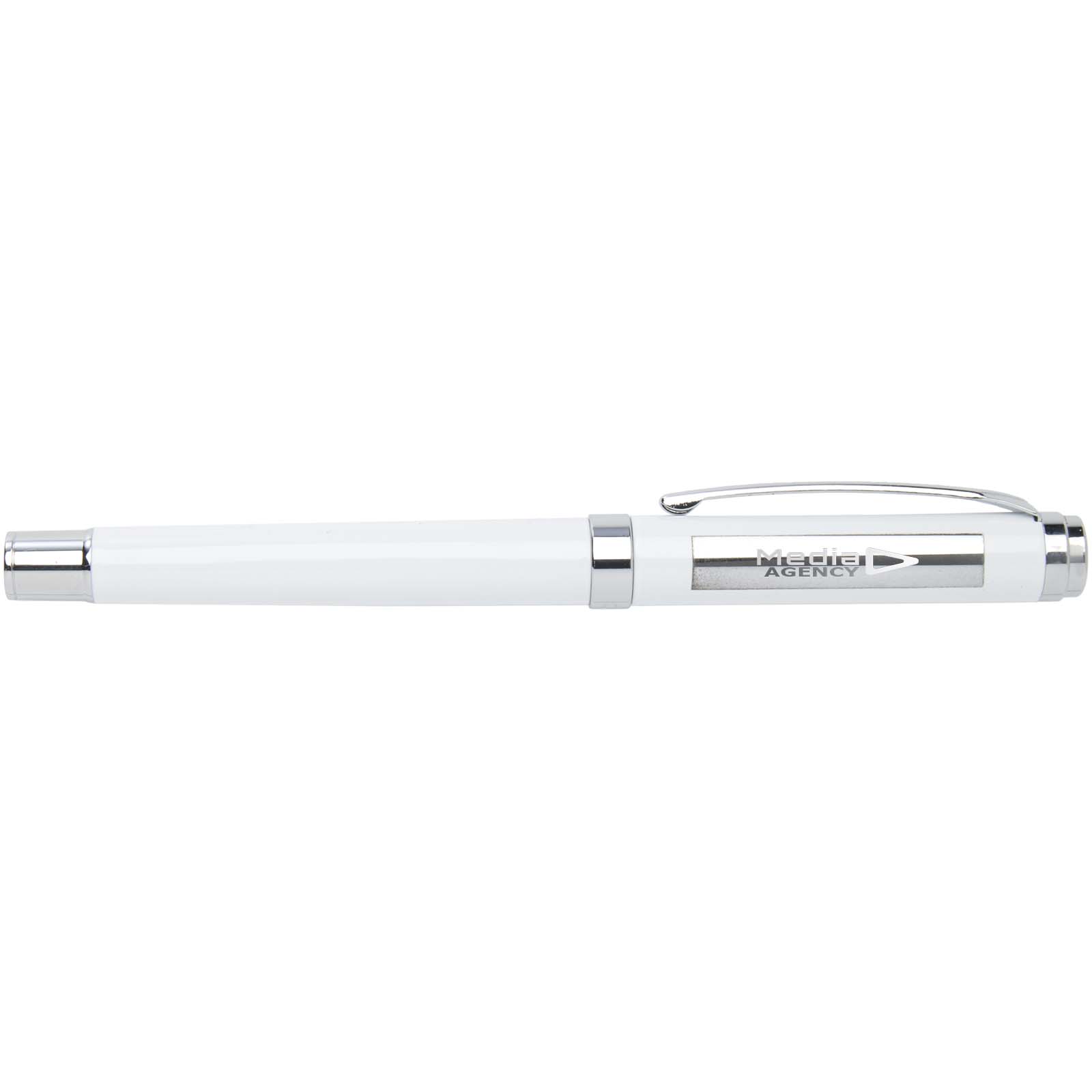 Legato Elegance A5 hard cover notebook and rollerball pen set