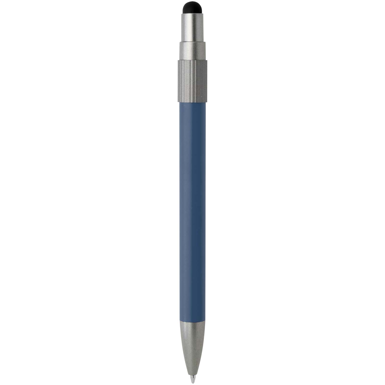 Rill RCS recycled ballpoint pen with stylus and fidget spinner (blue ink)