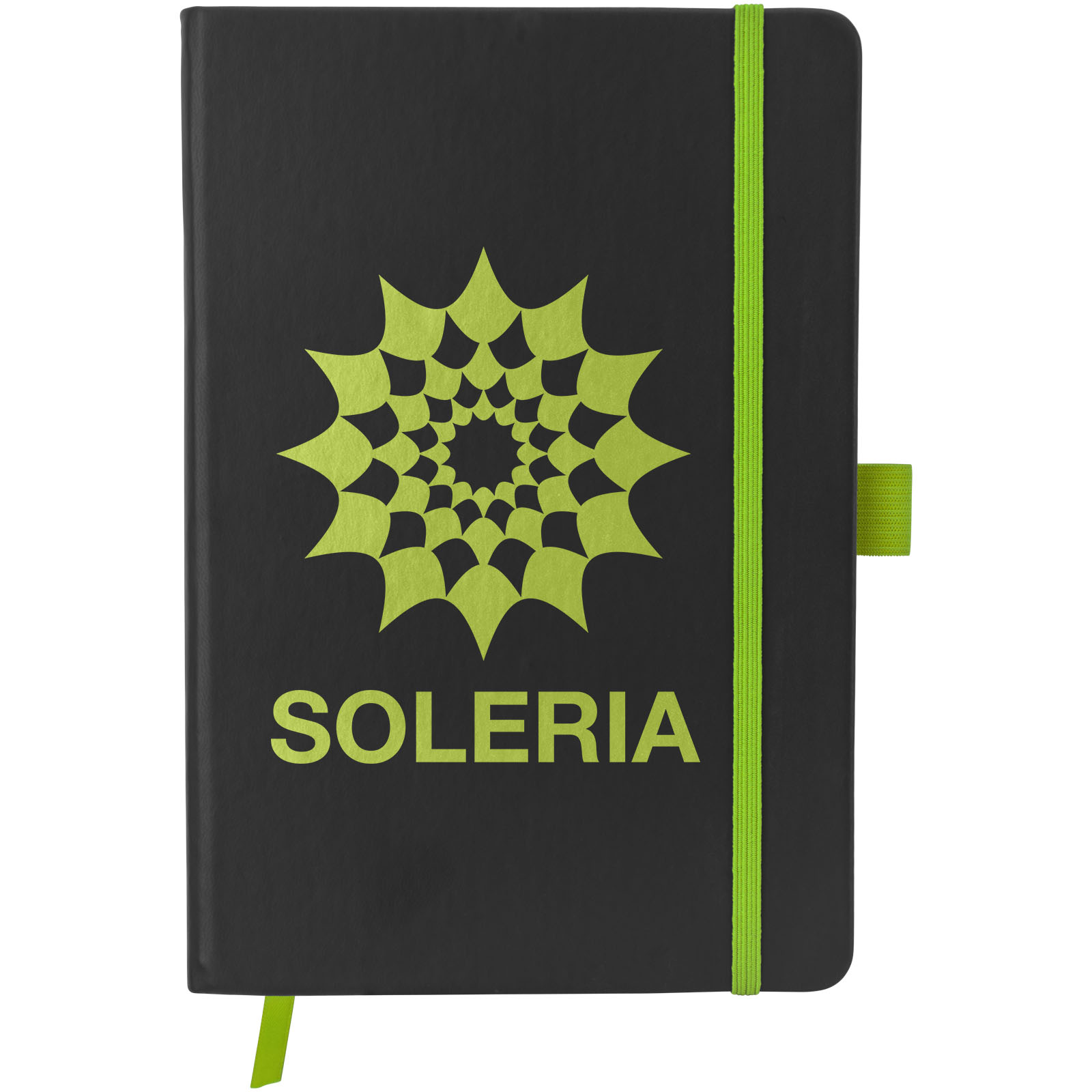 Colour-edge A5 hard cover notebook