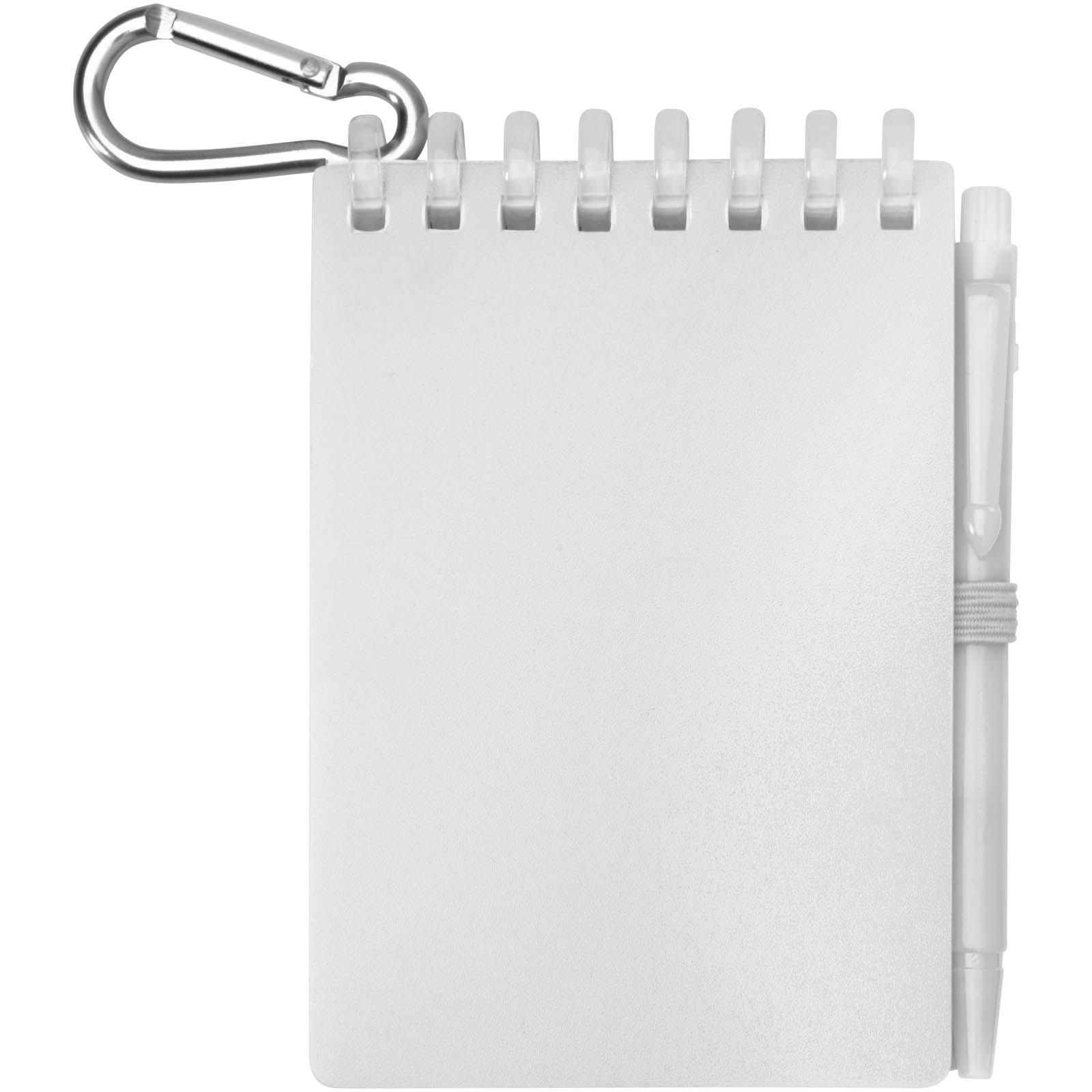 Lig Mini recycled outdoor soft cover notebook and ballpoint pen set (black ink)
