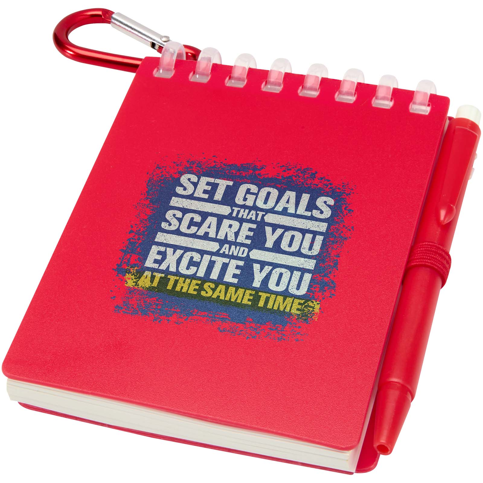 Lig Mini recycled outdoor soft cover notebook and ballpoint pen set (black ink)