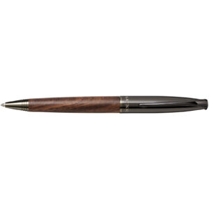 Loure wood barrel ballpoint pen (black ink)