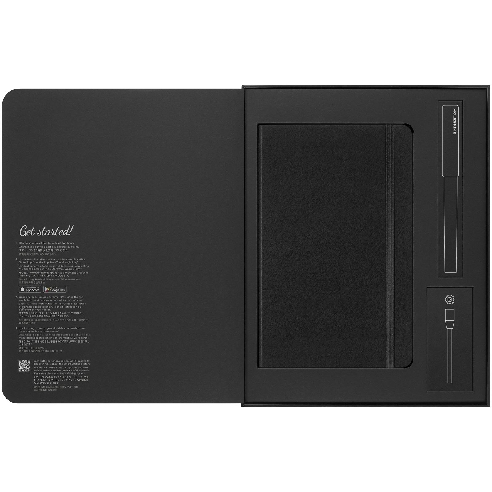 Moleskine Smart writing set