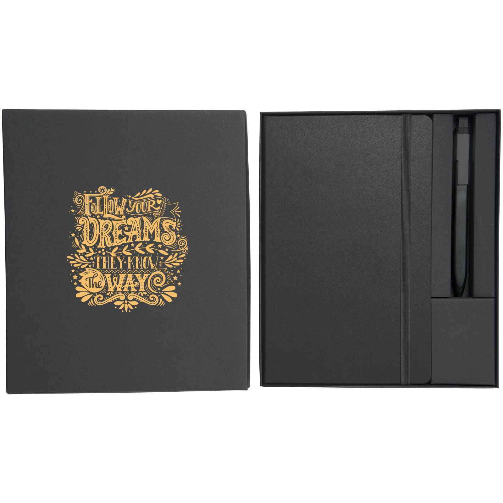 Moleskine notebook and pen gift set