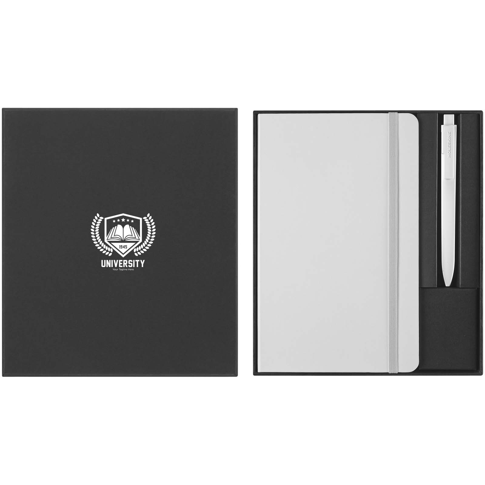 Moleskine notebook and pen gift set