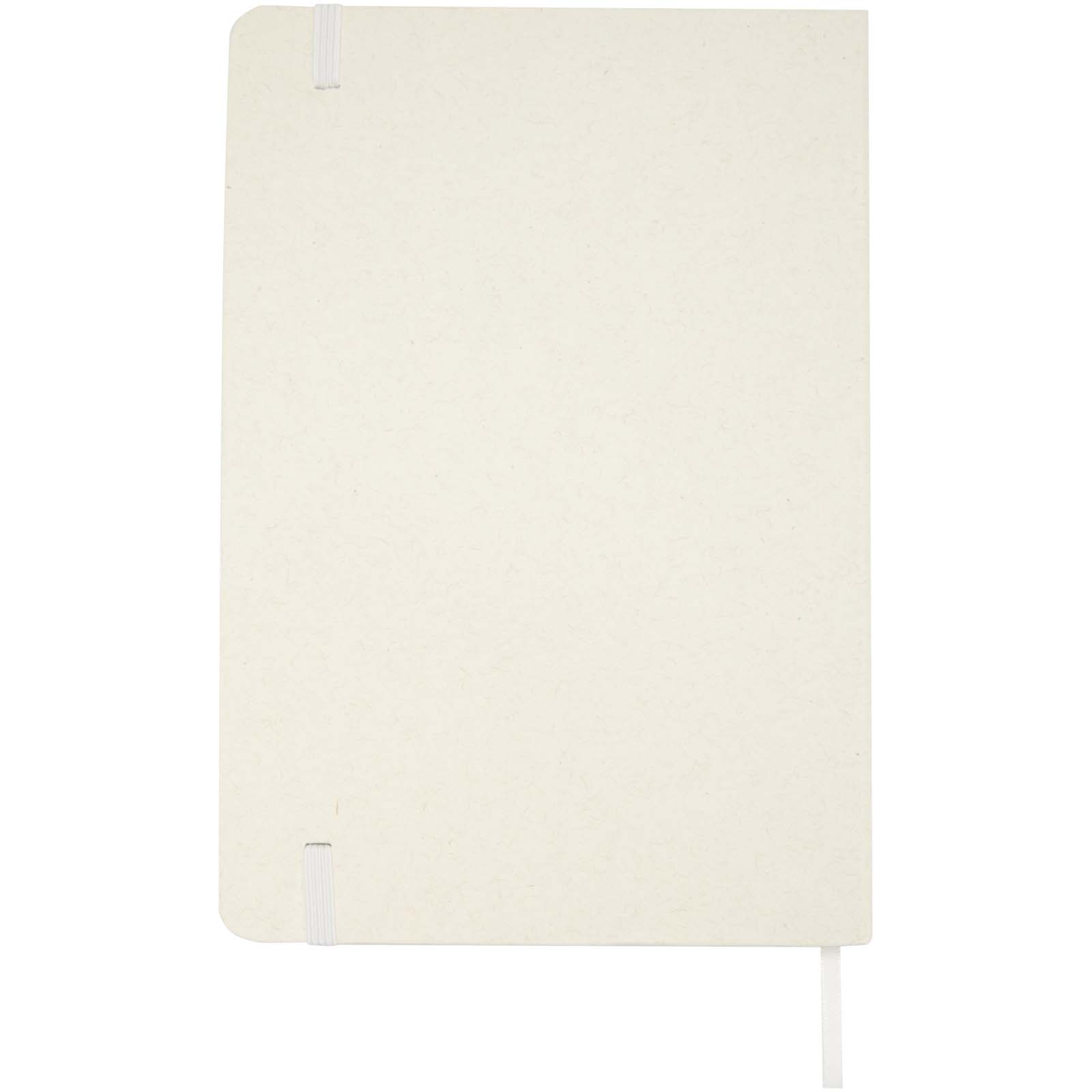 Bass A5 recycled hard cover notebook with lined pages
